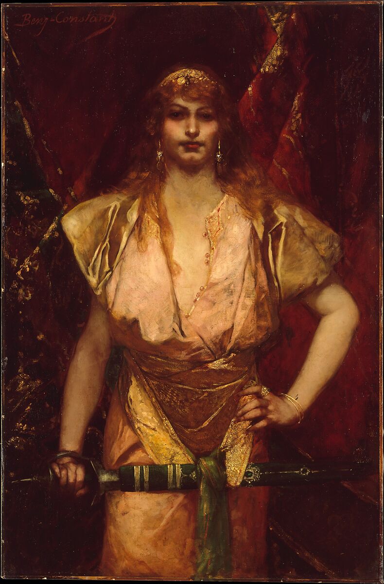 Judith, Benjamin-Constant (Jean-Joseph-Benjamin Constant) (French, Paris 1845–1902 Paris), Oil on canvas 