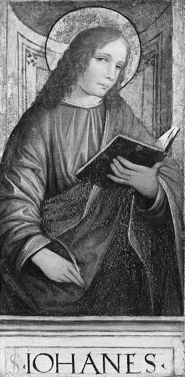 The Twelve Apostles: Saints Bartholomew, Andrew, Matthew, James the Greater, Thaddeus, Philip, James the Lesser, Simon, Peter, Paul, Thomas, and John, Workshop of Bergognone (Ambrogio di Stefano da Fossano) (Italian, Milan ca. 1453–1523 Milan), Oil and gold on wood