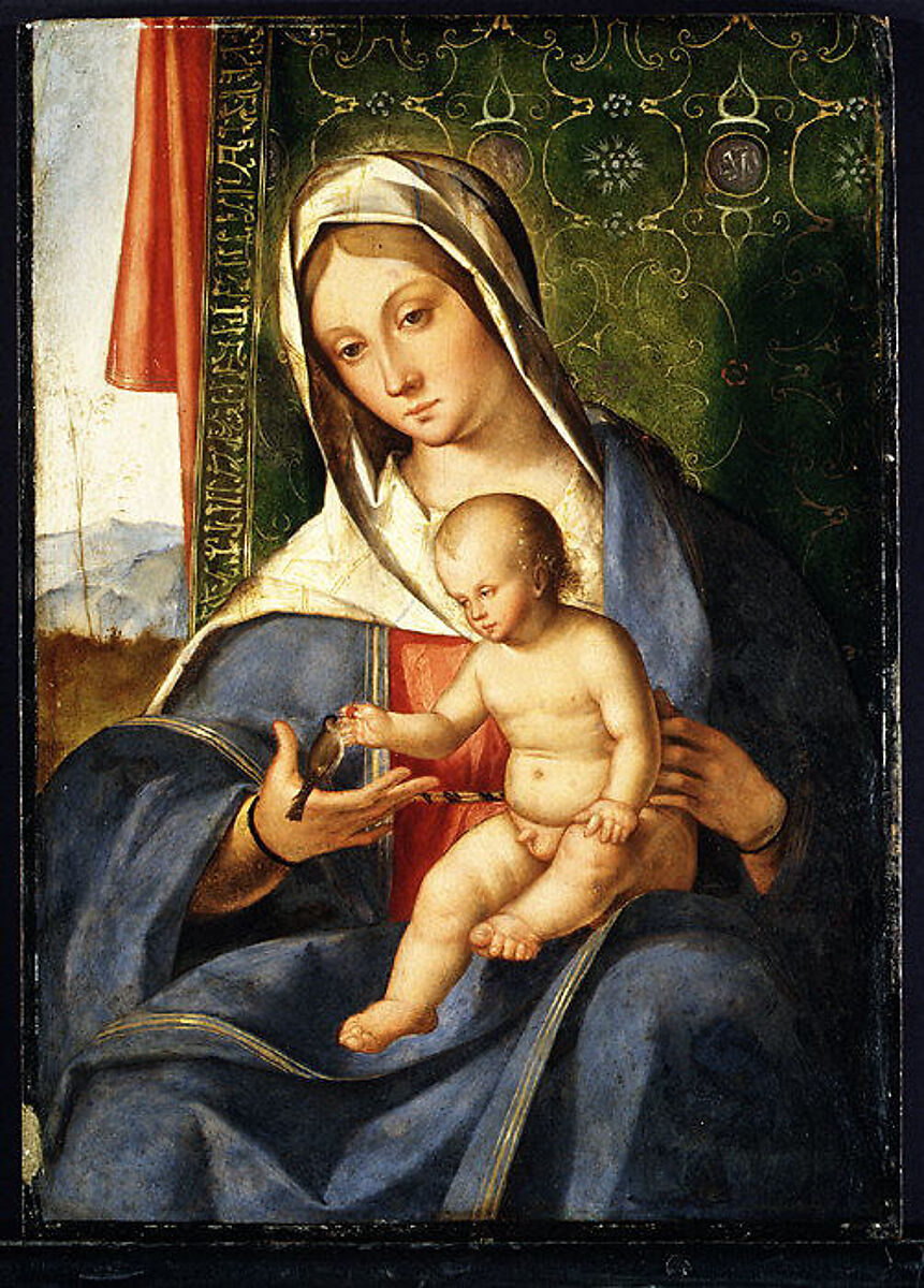 Madonna and Child, Boccaccio Boccaccino (Italian, Ferrara, before 1466–1524/25 Cremona), Oil on wood 