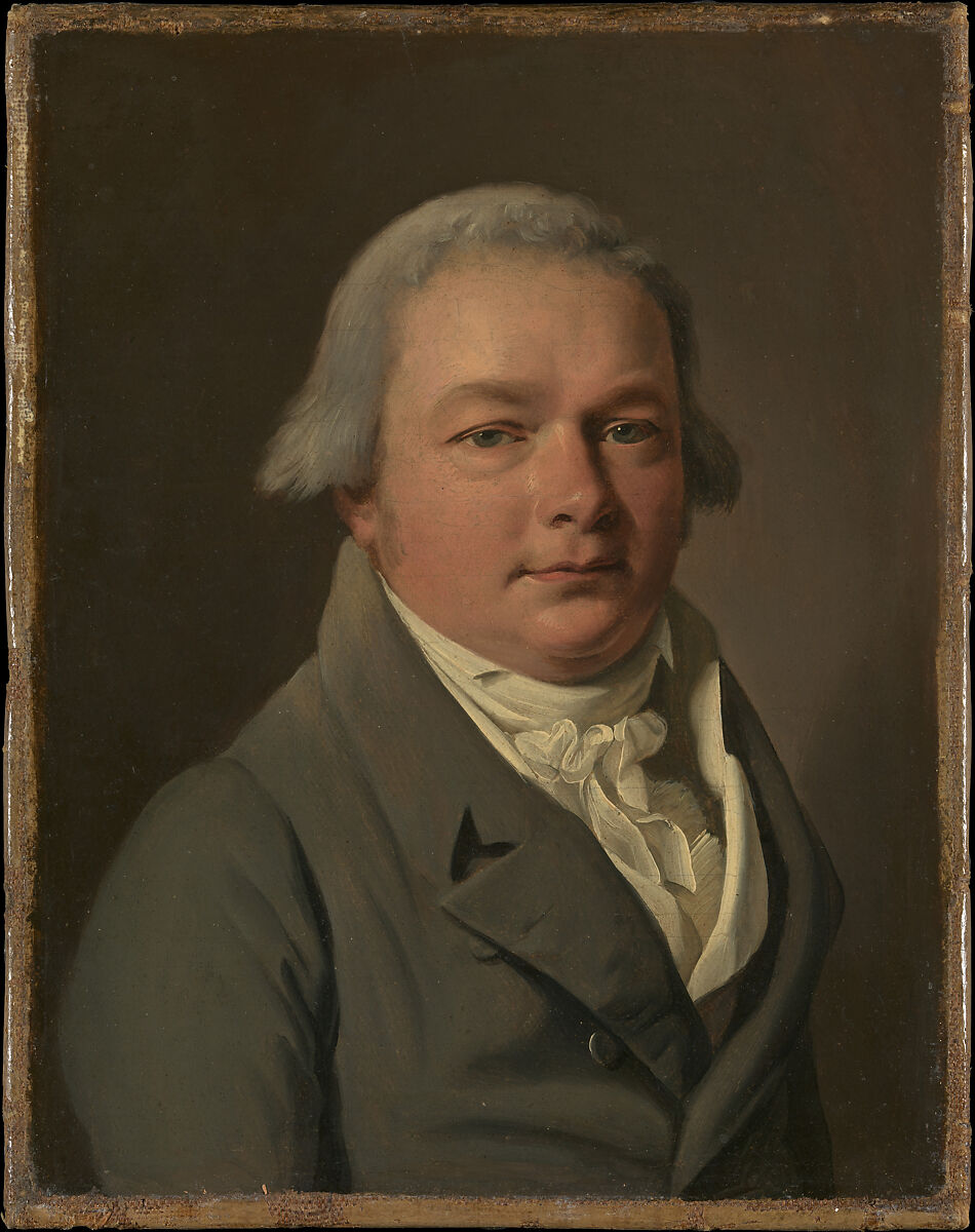 Portrait of a Man, Louis Léopold Boilly (French, La Bassée 1761–1845 Paris), Oil on canvas 