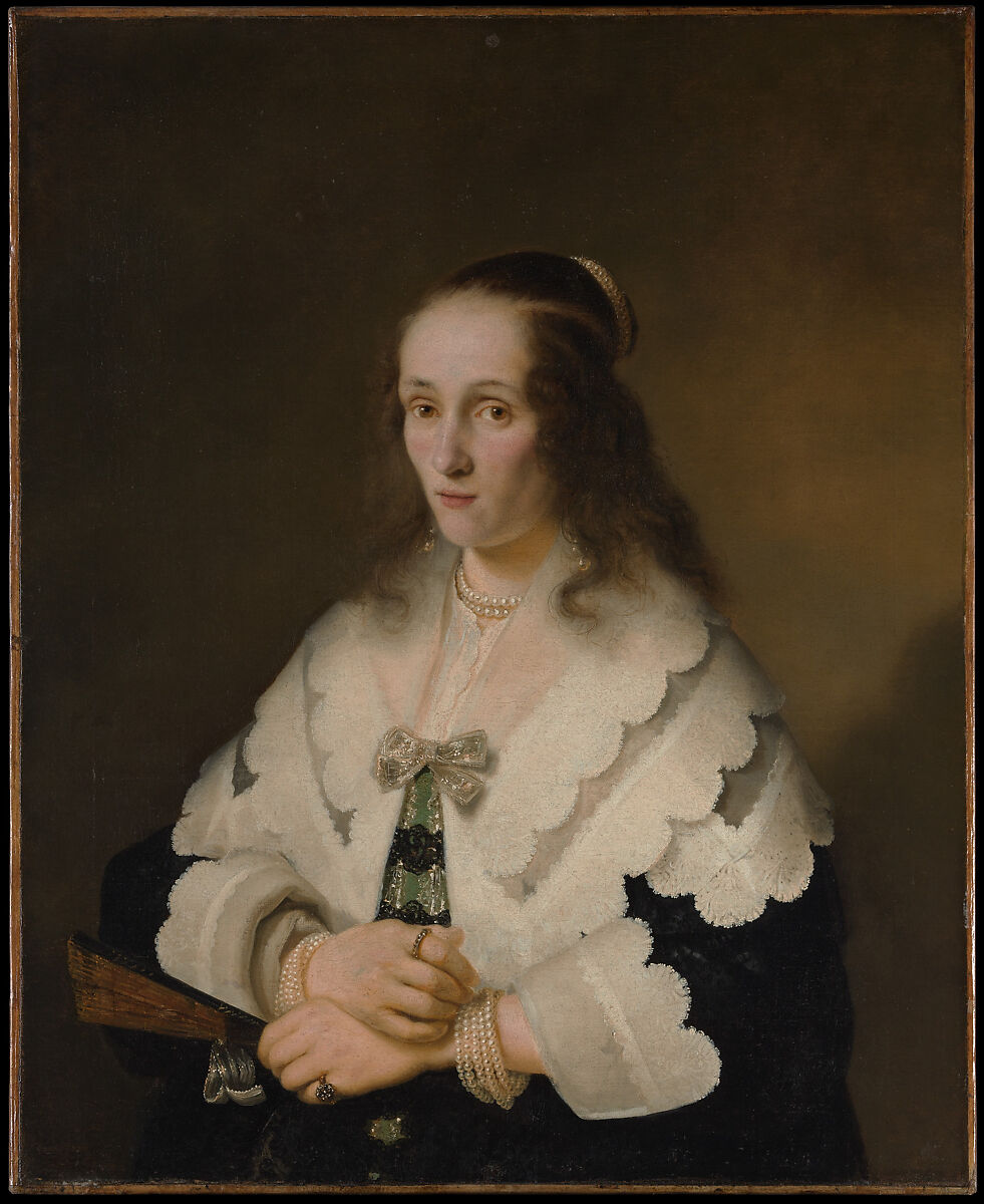 Portrait of a Woman, Ferdinand Bol  Dutch, Oil on canvas