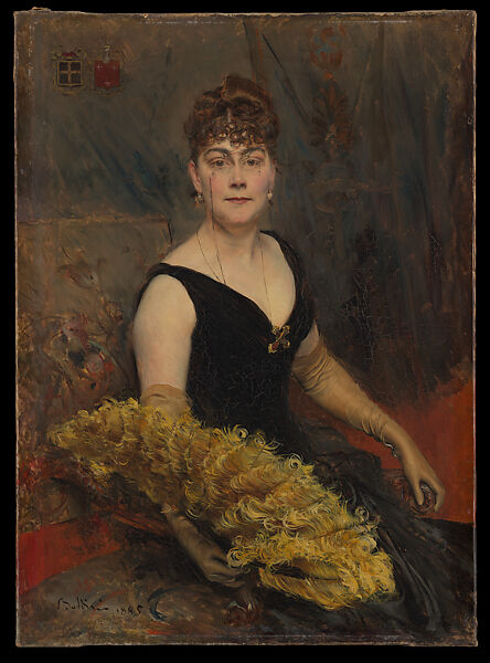 Mrs. Charles Warren-Cram (Ella Brooks Carter, 1846–1896), Giovanni Boldini (Italian, Ferrara 1842–1931 Paris), Oil on canvas 