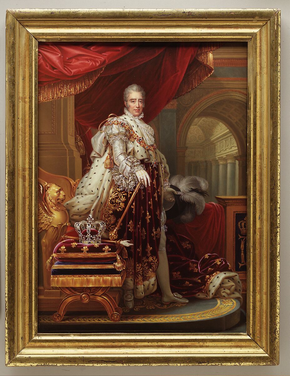 Charles X (1757–1836), King of France, after Gérard, Henry Bone (British, Truro 1755–1834 Somerstown), Enamel 