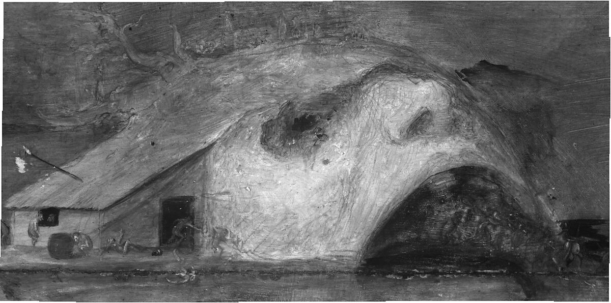 Christ's Descent into Hell, Follower of Hieronymus Bosch (Netherlandish, second quarter 16th century), Oil on wood