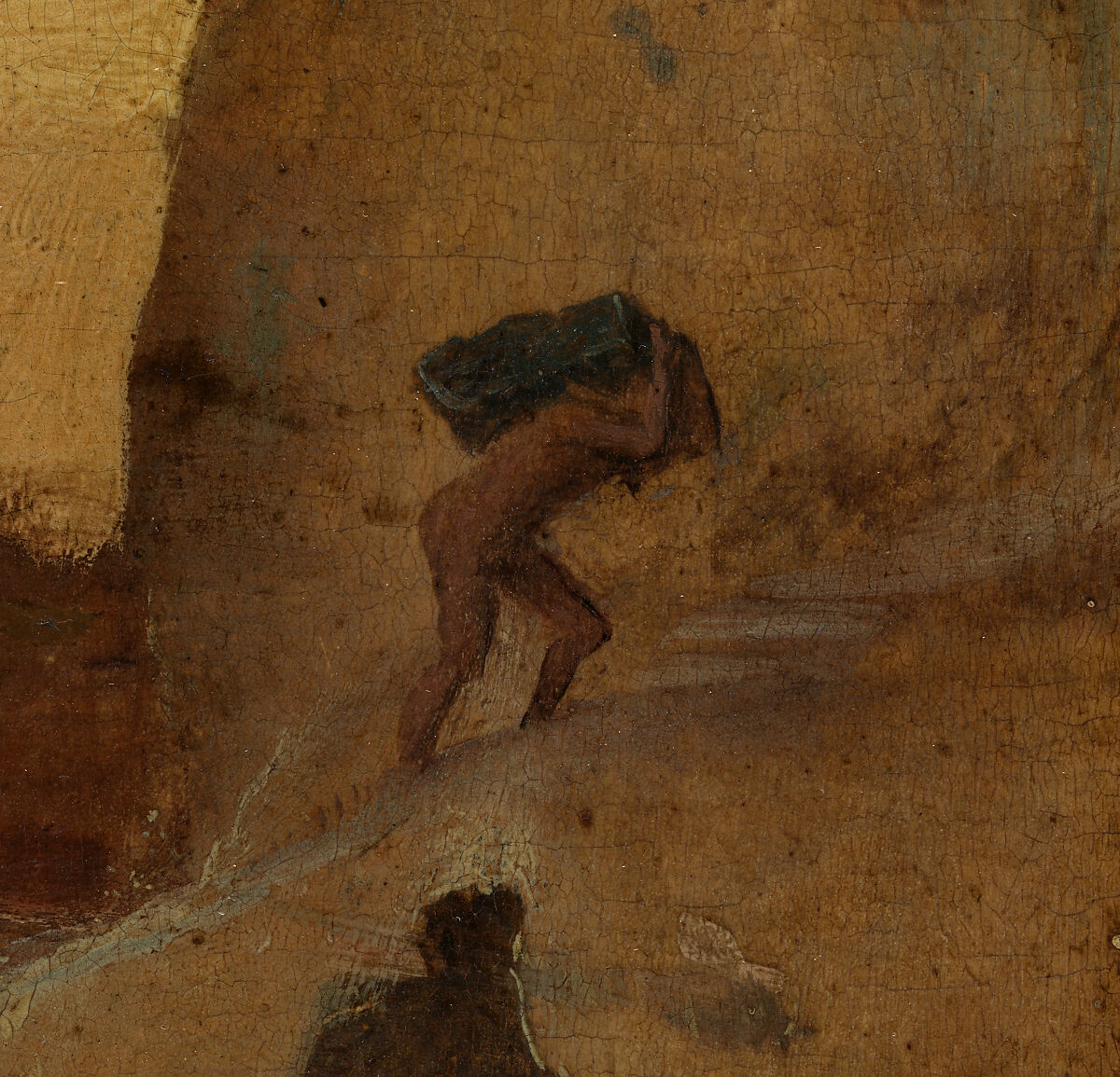Christ's Descent into Hell, Follower of Hieronymus Bosch (Netherlandish, second quarter 16th century), Oil on wood