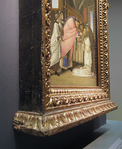 The Last Communion of Saint Jerome, Botticelli (Alessandro di Mariano Filipepi) (Italian, Florence 1444/45–1510 Florence), Tempera and gold on wood