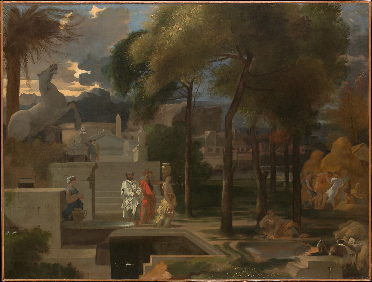 A Classical Landscape, Sébastien Bourdon (French, Montpellier 1616–1671 Paris), Oil on canvas 