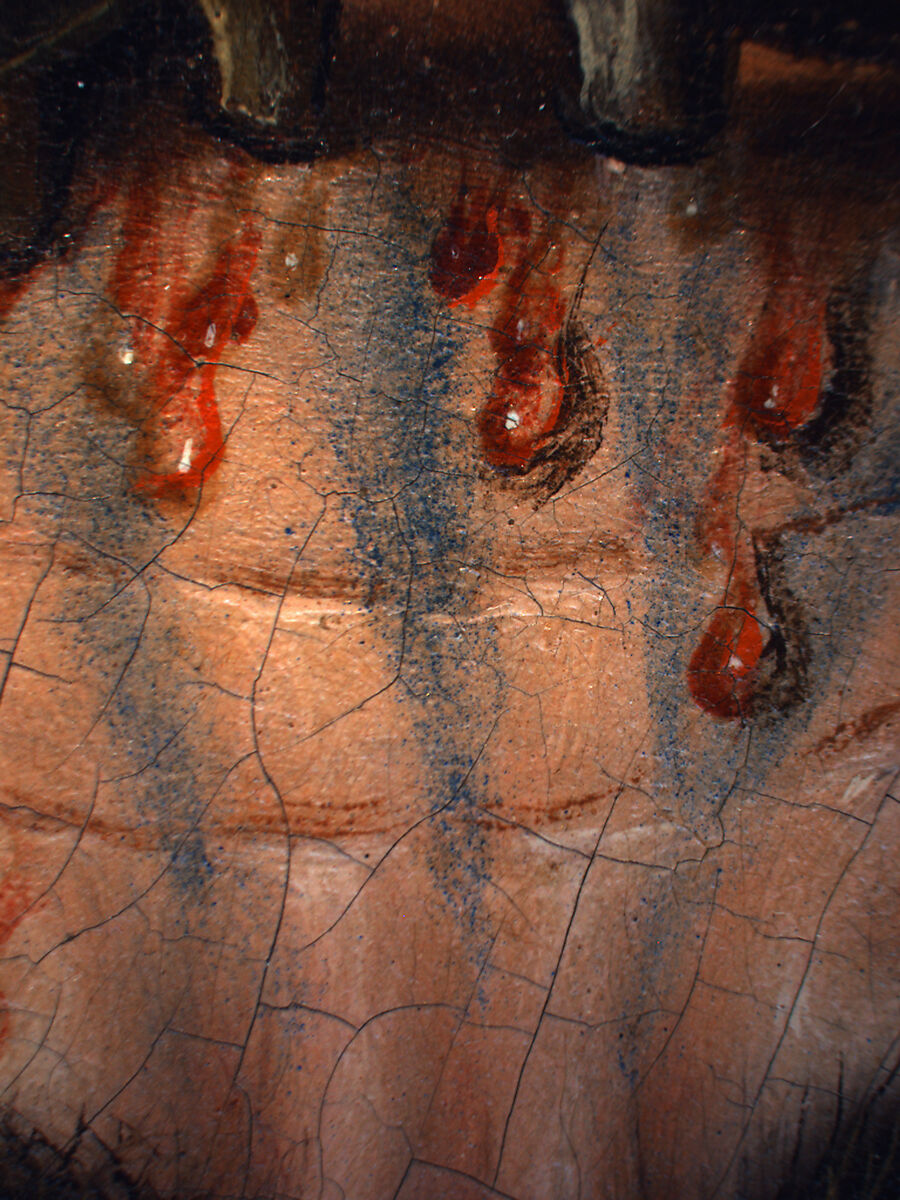 The Man of Sorrows, Workshop of Aelbert Bouts (Netherlandish, Leuven ca. 1451/54–1549), Oil on oak