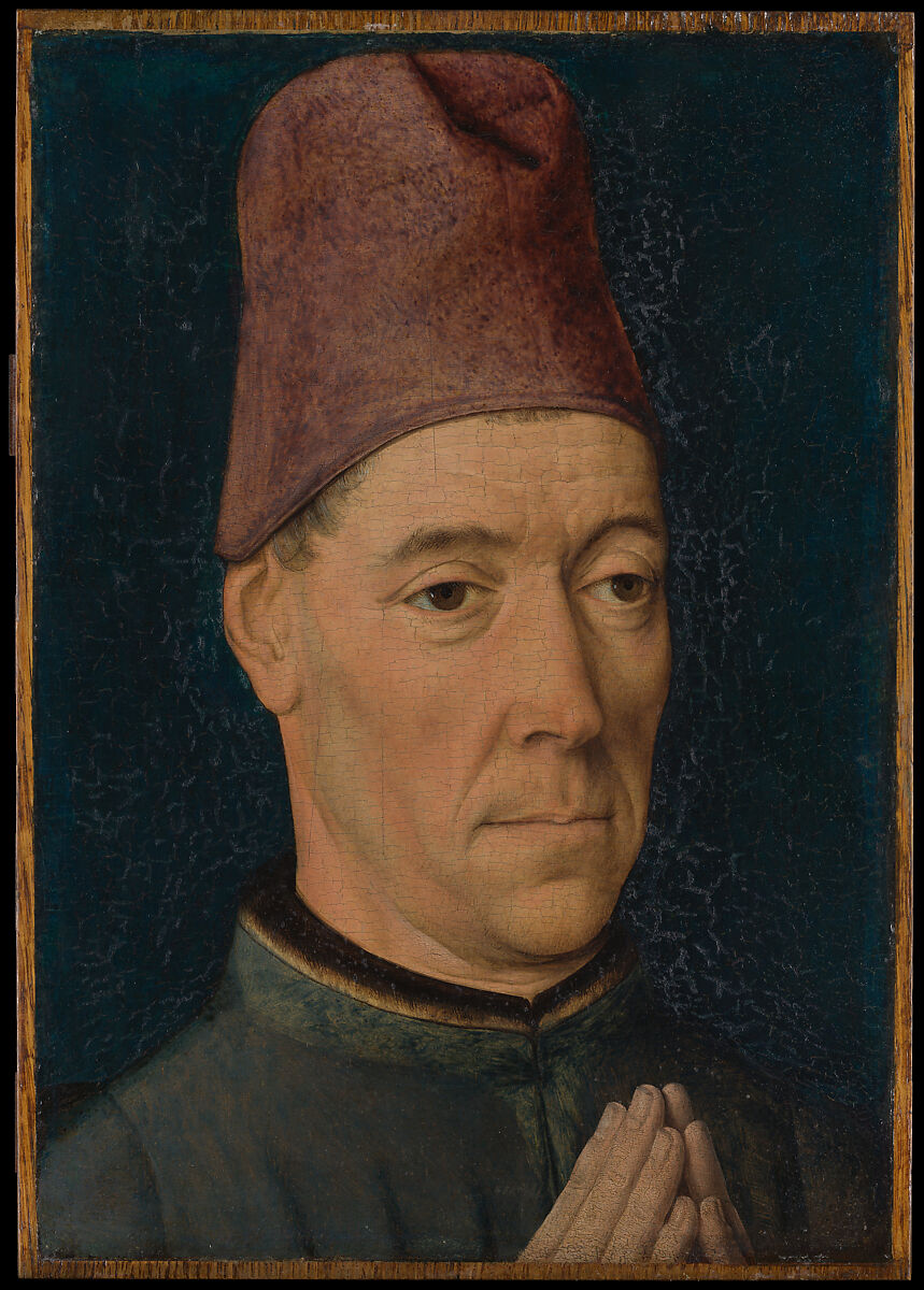 Portrait of a Man, Dieric Bouts  Netherlandish, Oil on wood