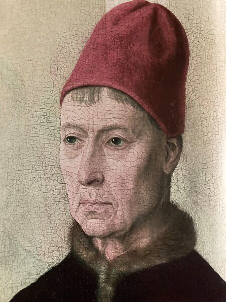 Portrait of a Man, Dieric Bouts (Netherlandish, Haarlem, active by 1457–died 1475), Oil on wood
