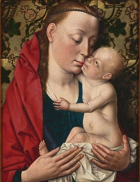Virgin and Child, Dieric Bouts (Netherlandish, Haarlem, active by 1457–died 1475), Oil on wood