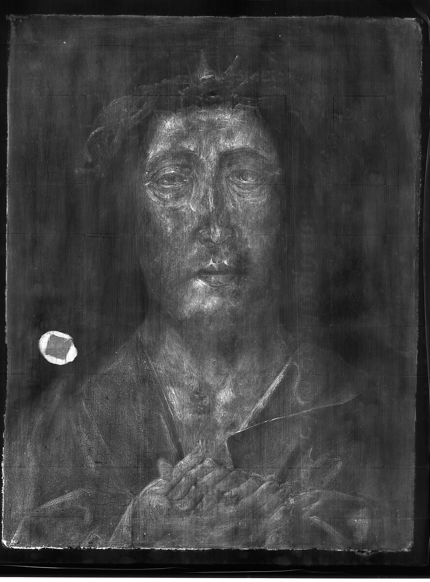 The Mourning Virgin; Christ Crowned with Thorns, Posthumous Workshop Copy after Dieric Bouts (Netherlandish, Leuven, ca. 1525), Oil on oak