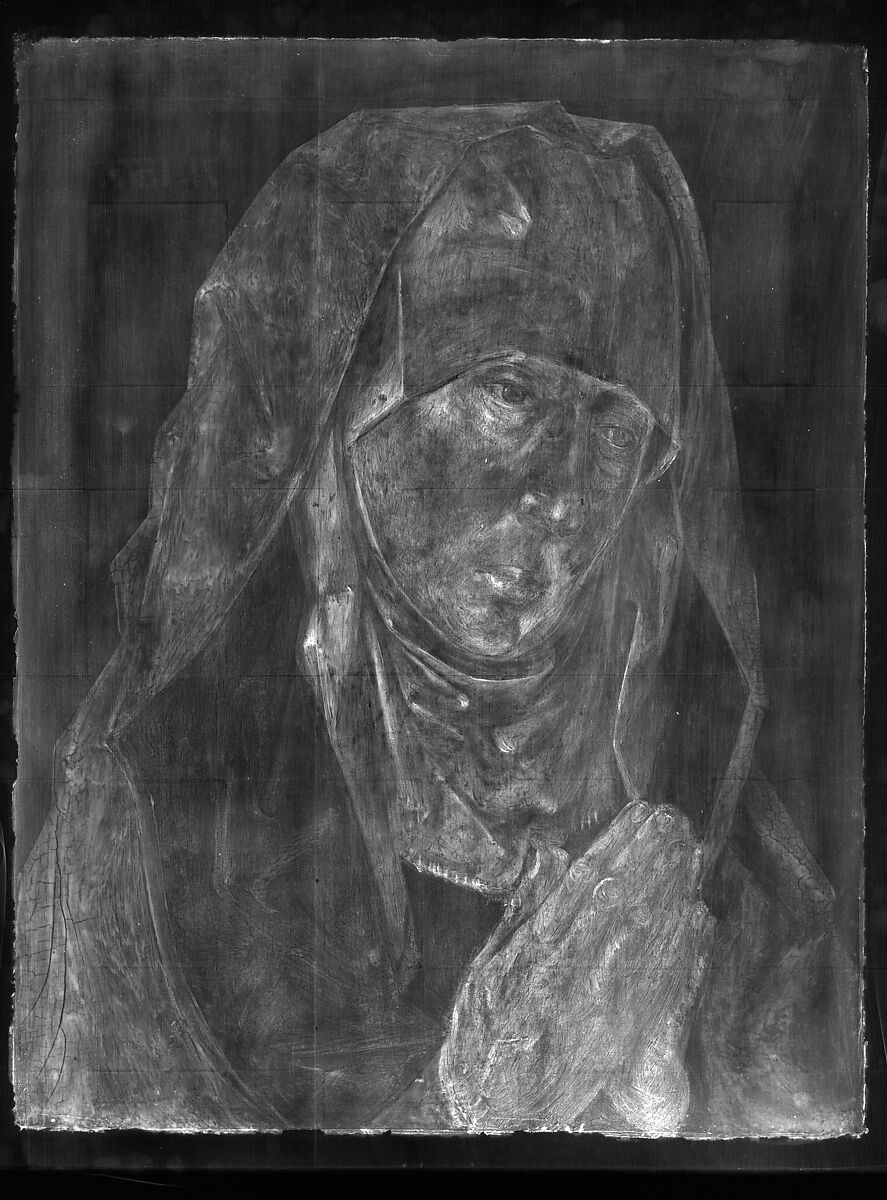 The Mourning Virgin; Christ Crowned with Thorns, Posthumous Workshop Copy after Dieric Bouts (Netherlandish, Leuven, ca. 1525), Oil on oak