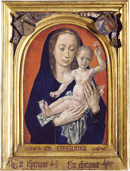 Virgin and Child, Workshop of Dieric Bouts (Netherlandish, Haarlem, active by 1457–died 1475), Oil on wood
