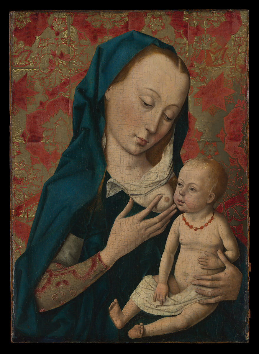 Virgin and Child, Workshop of Dieric Bouts (Netherlandish, Haarlem, active by 1457–died 1475), Oil on wood 