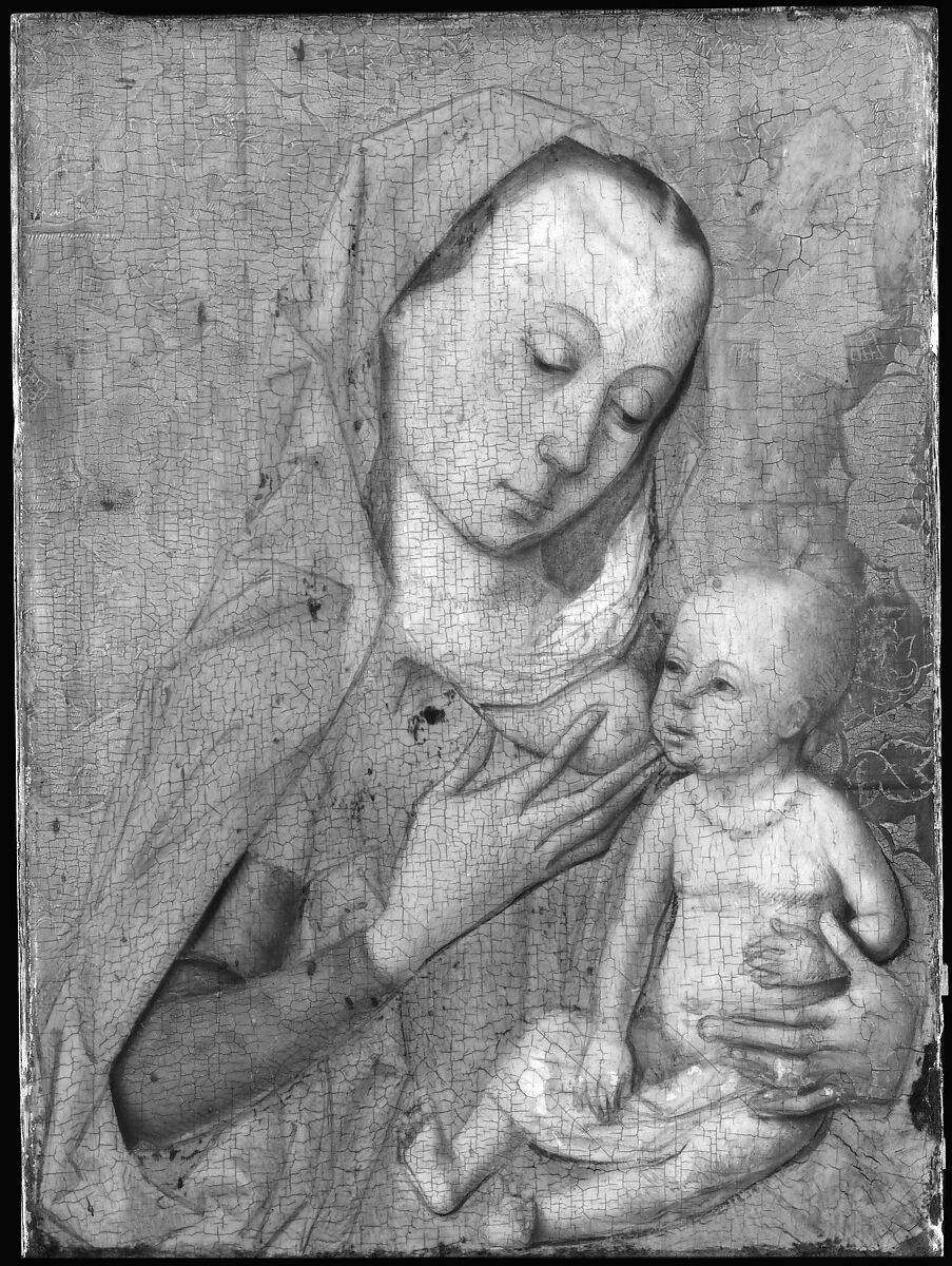 Virgin and Child, Workshop of Dieric Bouts (Netherlandish, Haarlem, active by 1457–died 1475), Oil on wood