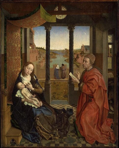 Virgin and Child, Workshop of Dieric Bouts (Netherlandish, Haarlem, active by 1457–died 1475), Oil on wood