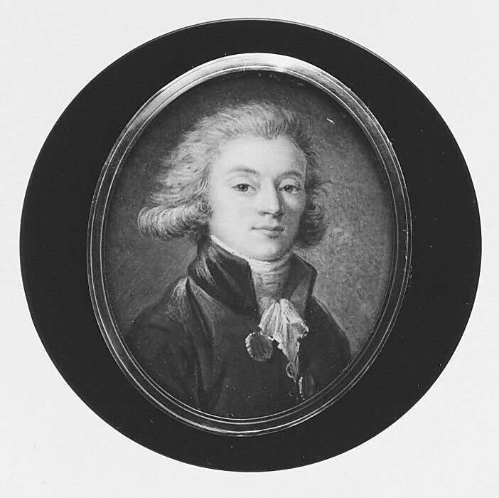 Portrait of a Man, Attributed to Joseph Boze (French, 1745–1825/26), Ivory 