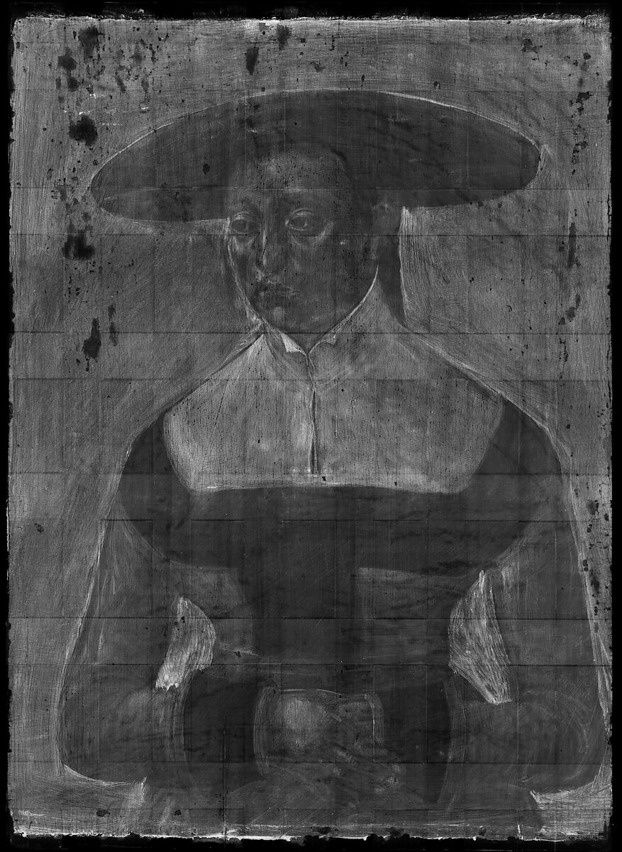 Katharina Merian, Attributed to Hans Brosamer (German, active by 1536, probably died 1552), Oil, gold, and white metal on linden