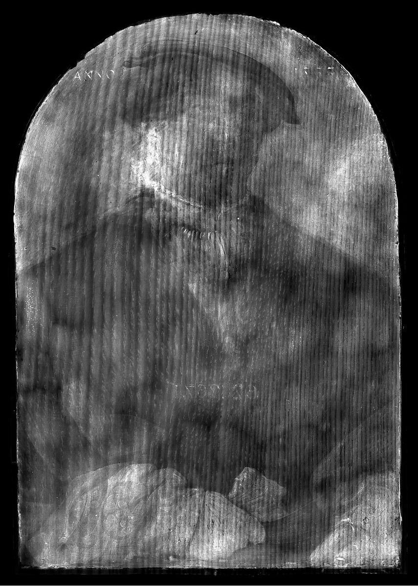 Portrait of a Man, Barthel Bruyn the Elder (German, 1493–1555), Oil on oak