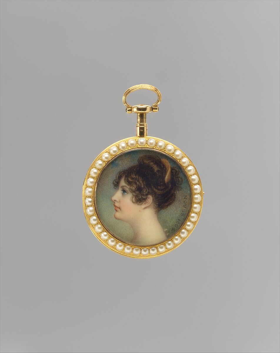 Adam Buck, Portrait of a Woman, Said to Be Emma (1765–1815), Lady Hamilton