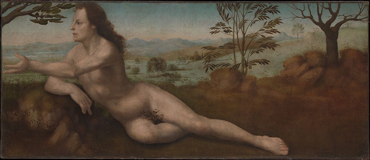 Adam; Eve, Giuliano di Piero di Simone Bugiardini (Italian, Florence 1475–1554 Florence), Oil on canvas