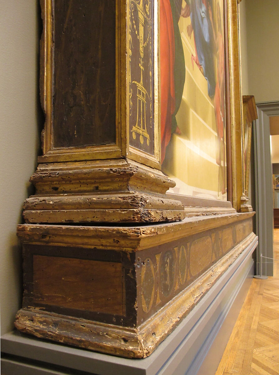 Madonna and Child Enthroned with Saints Mary Magdalen and John the Baptist, Giuliano di Piero di Simone Bugiardini (Italian, Florence 1475–1554 Florence), Oil on wood