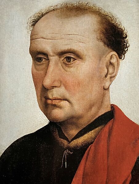 Man in Prayer, ?Workshop of Rogier van der Weyden (Netherlandish, Tournai ca. 1399–1464 Brussels), Oil on wood