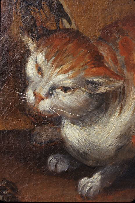 Two Children Teasing a Cat, Annibale Carracci (Italian, Bologna 1560–1609 Rome), Oil on canvas