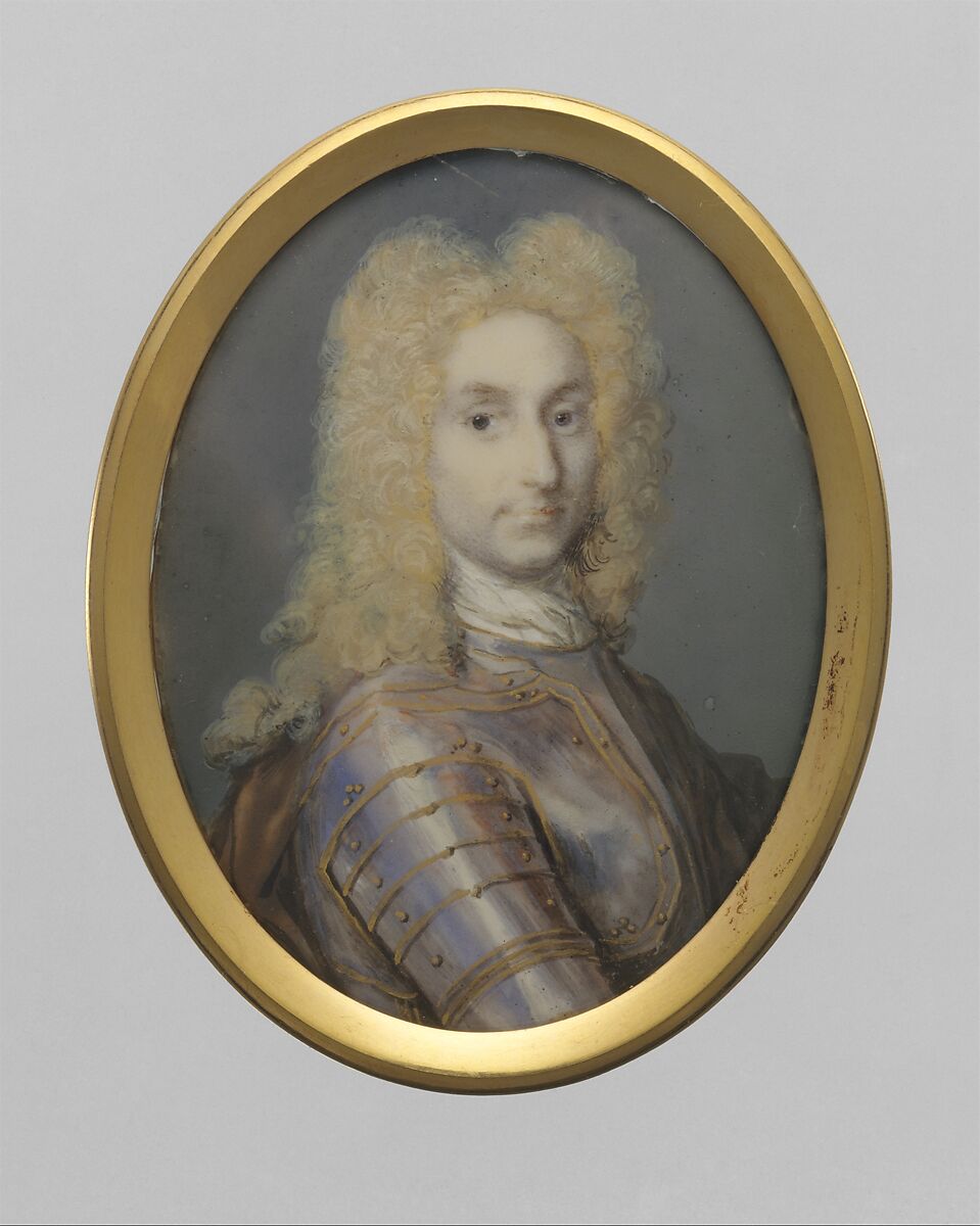 Portrait of a Man, Rosalba Carriera (Italian, Venice 1673–1757 Venice), Ivory 