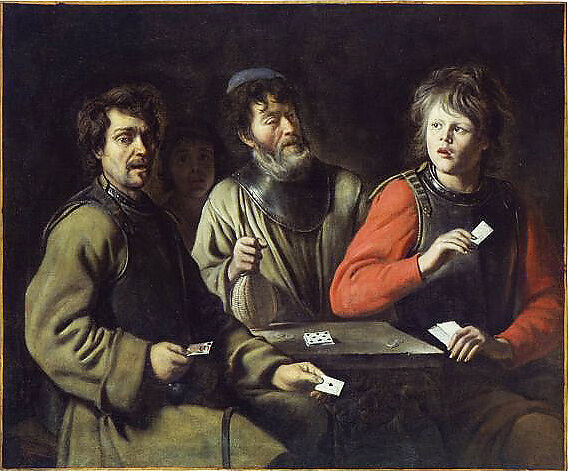 The Card Players, Paul Cézanne (French, Aix-en-Provence 1839–1906 Aix-en-Provence), Oil on canvas