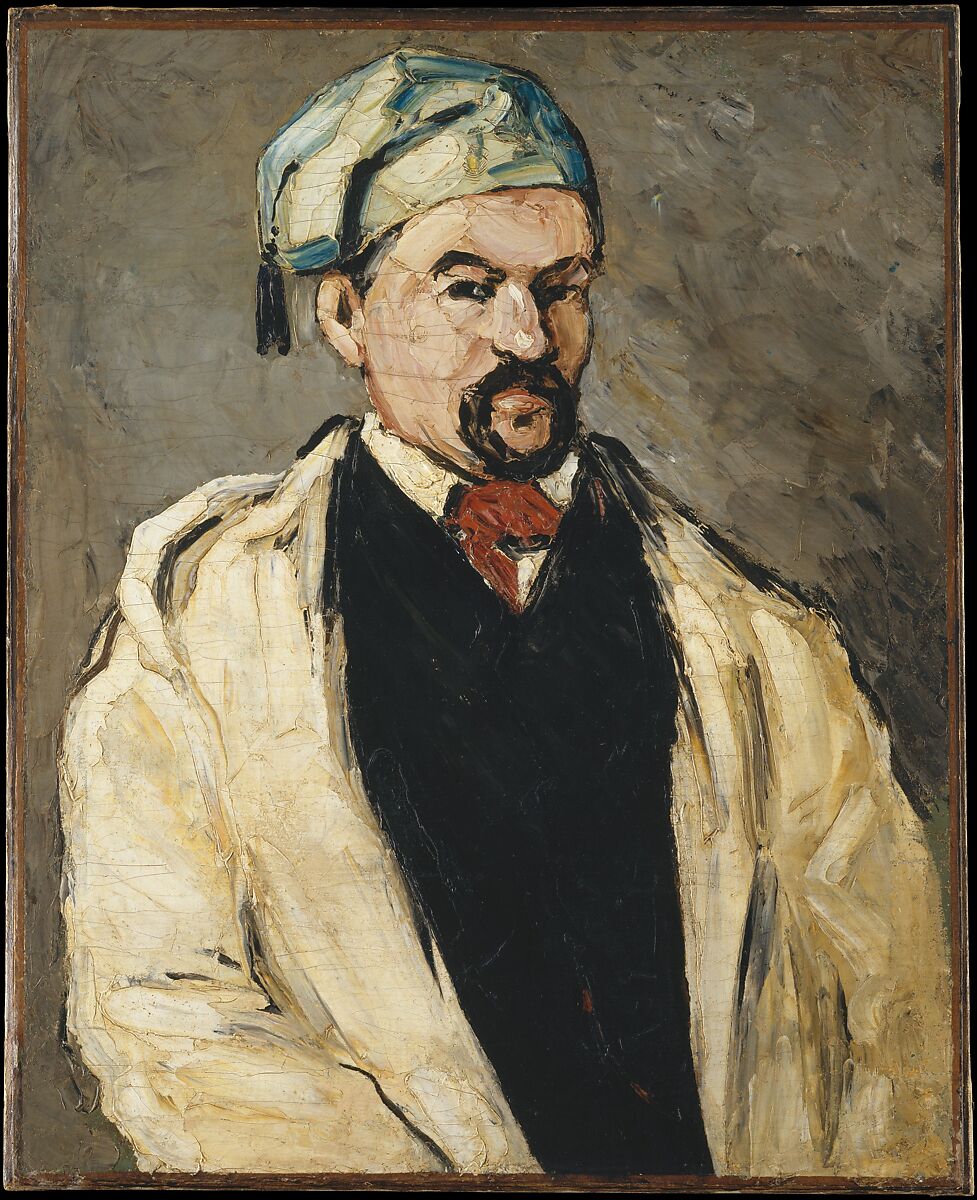 Antoine Dominique Sauveur Aubert (born 1817), the Artist's Uncle, Paul Cézanne  French, Oil on canvas