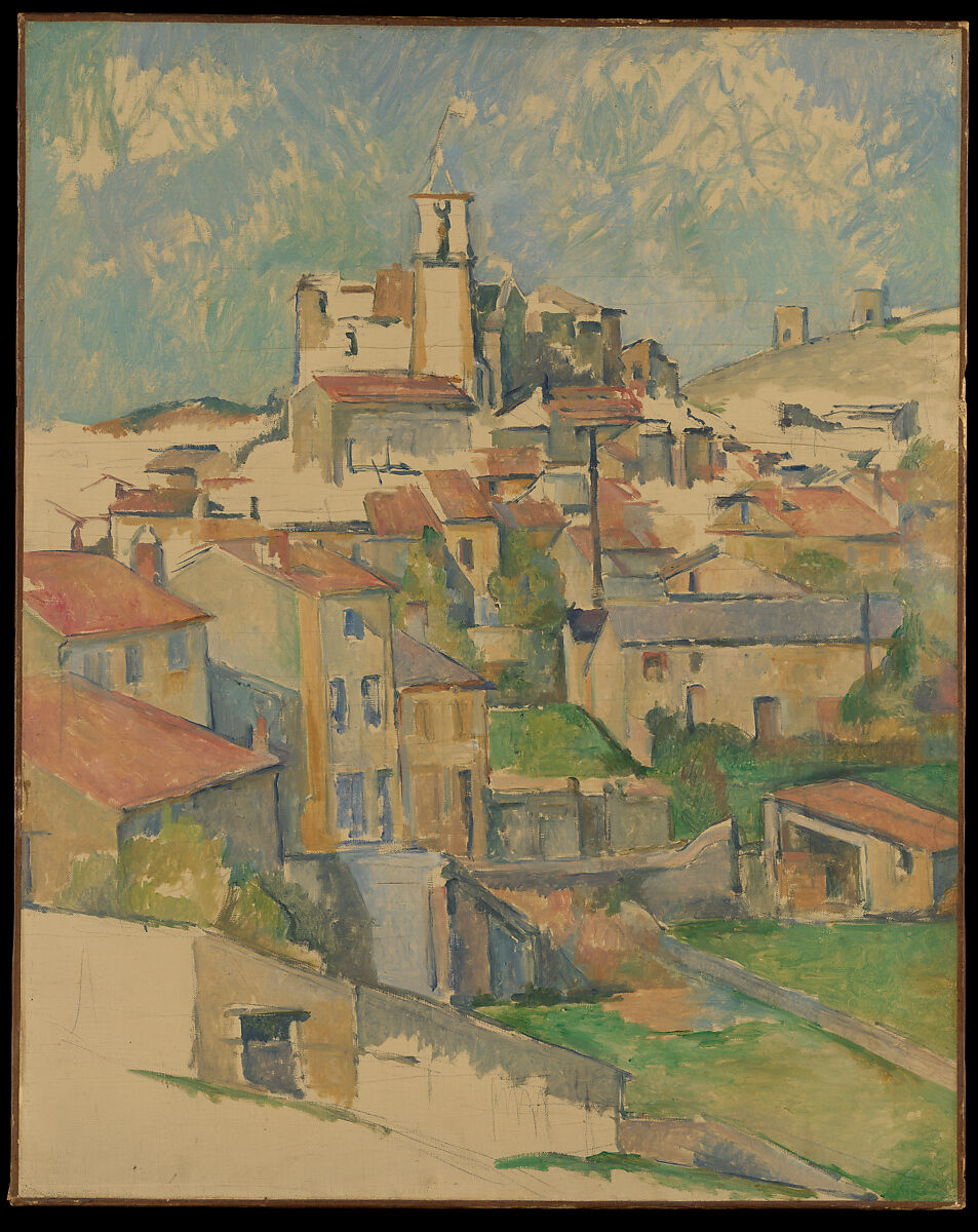 Gardanne, Paul Cézanne (French, Aix-en-Provence 1839–1906 Aix-en-Provence), Oil on canvas 