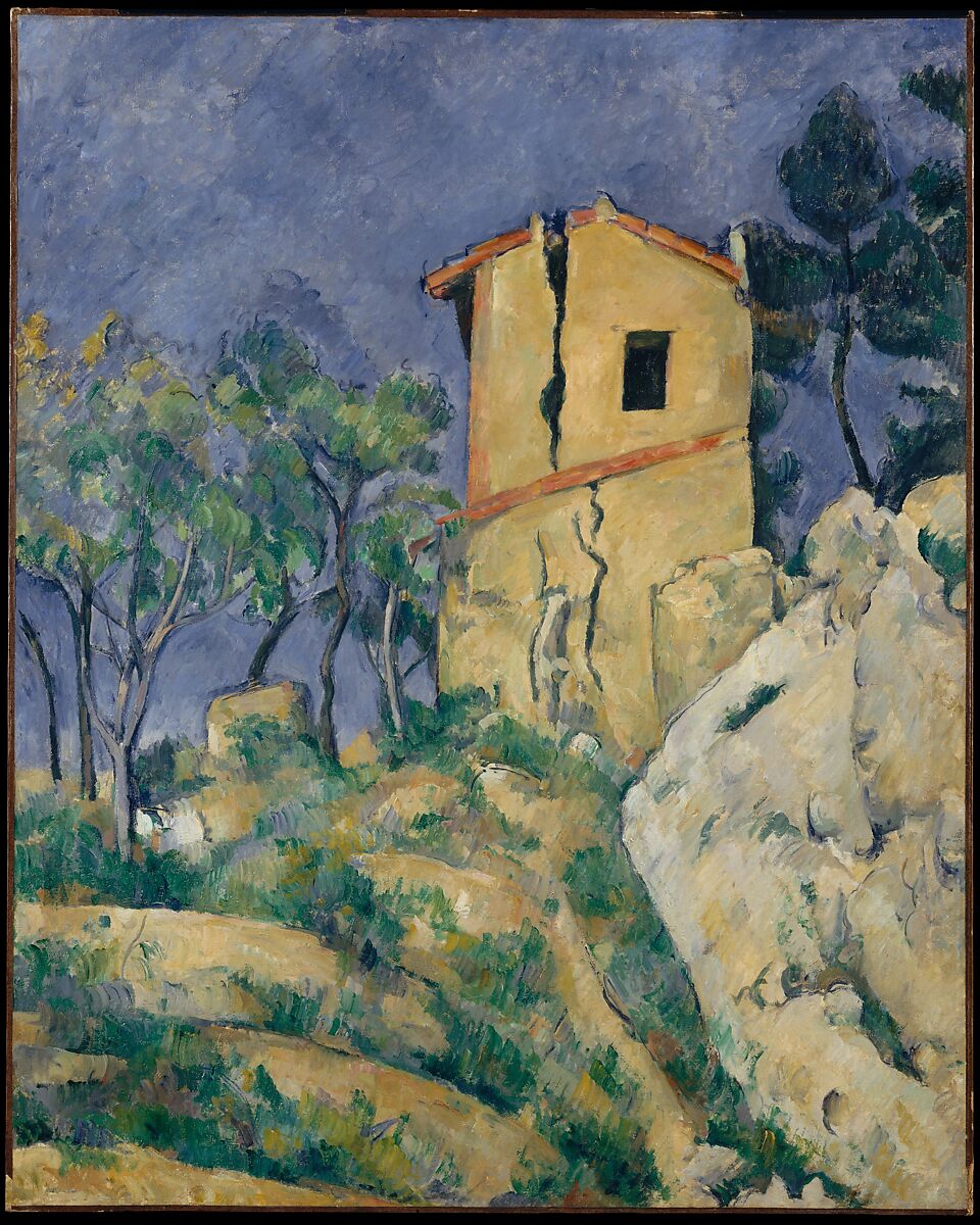 Paul Cézanne | The House With The Cracked Walls | The Metropolitan Museum Of Art