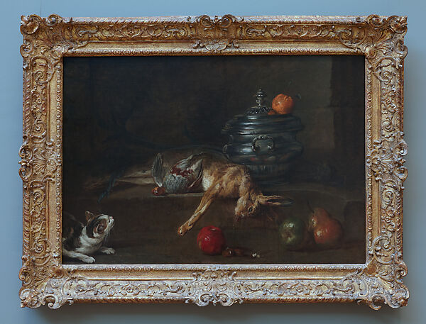 The Silver Tureen, Jean Siméon Chardin (French, Paris 1699–1779 Paris), Oil on canvas