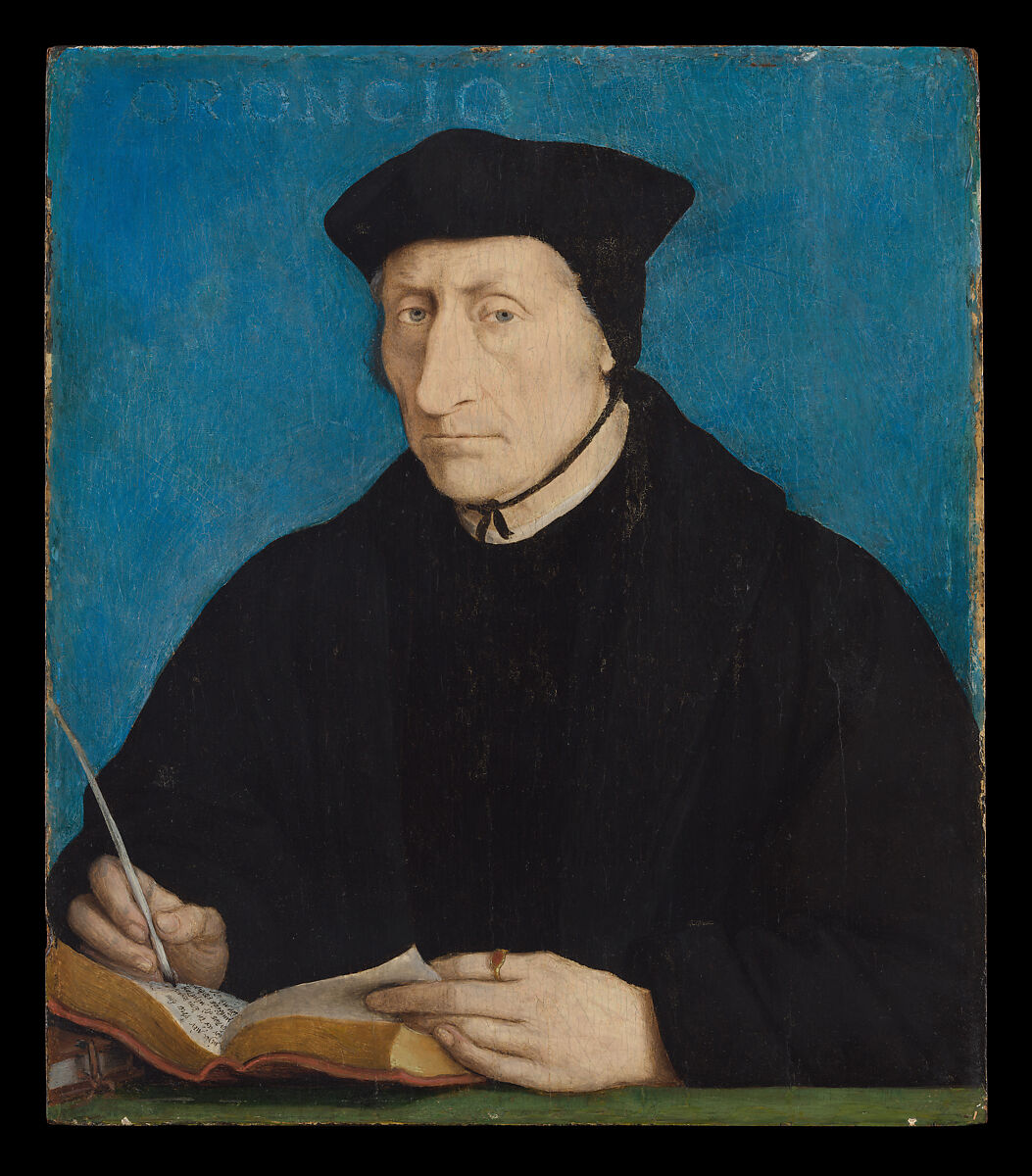 Guillaume Budé (1467–1540), Jean Clouet (French, active by 1516–died 1540/41 Paris), Oil on wood 