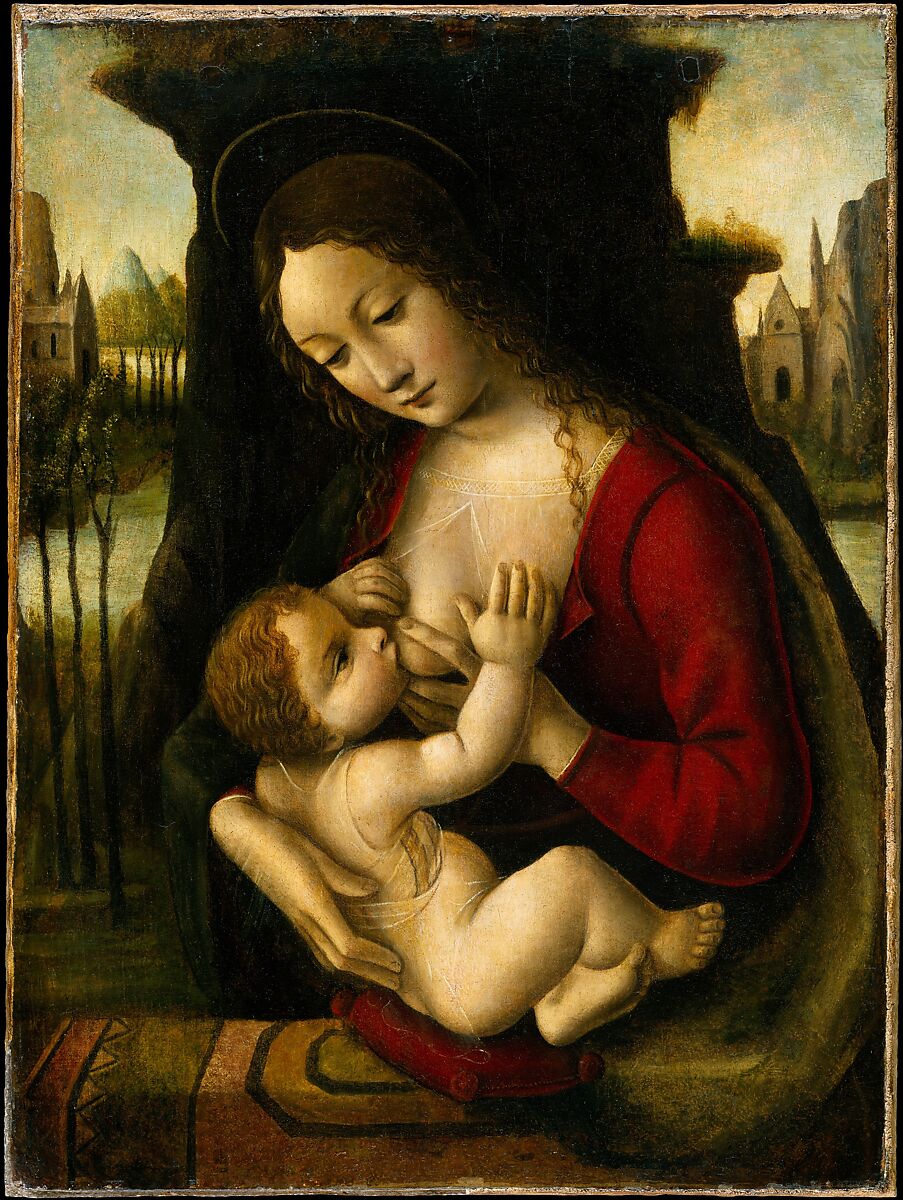 Madonna and Child, Bernardino dei Conti (Italian, Milan, 1496–1522), Oil on wood 