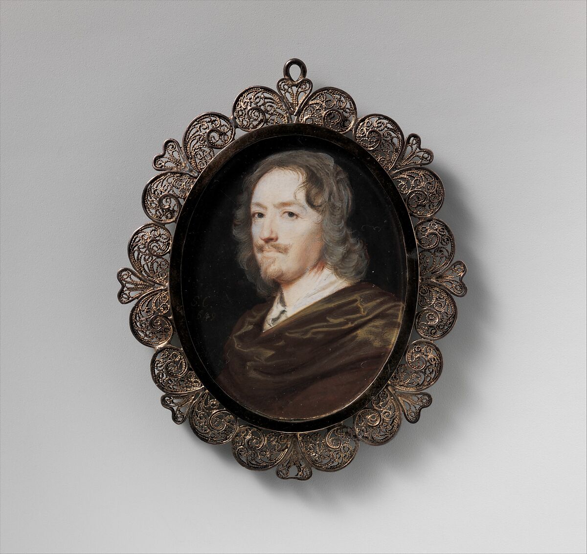 Henry Carey (1596–1661), Second Earl of Monmouth, Samuel Cooper (British, London (?) 1608?–1672 London), Vellum on prepared card 