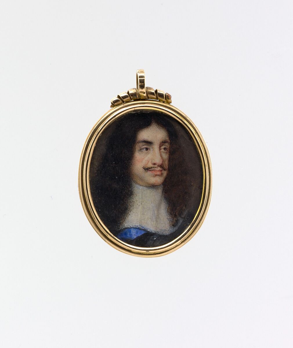 Charles II (1630–1685), King of England, Style of Samuel Cooper (British, probably after 1672), Vellum laid on prepared card with gessoed back 