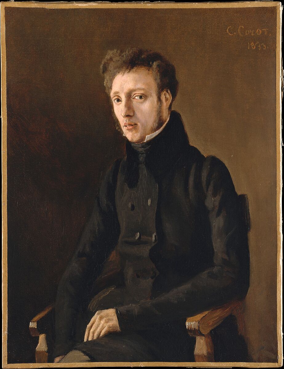 Toussaint Lemaistre (1807/8–1888), Camille Corot (French, Paris 1796–1875 Paris), Oil on canvas 