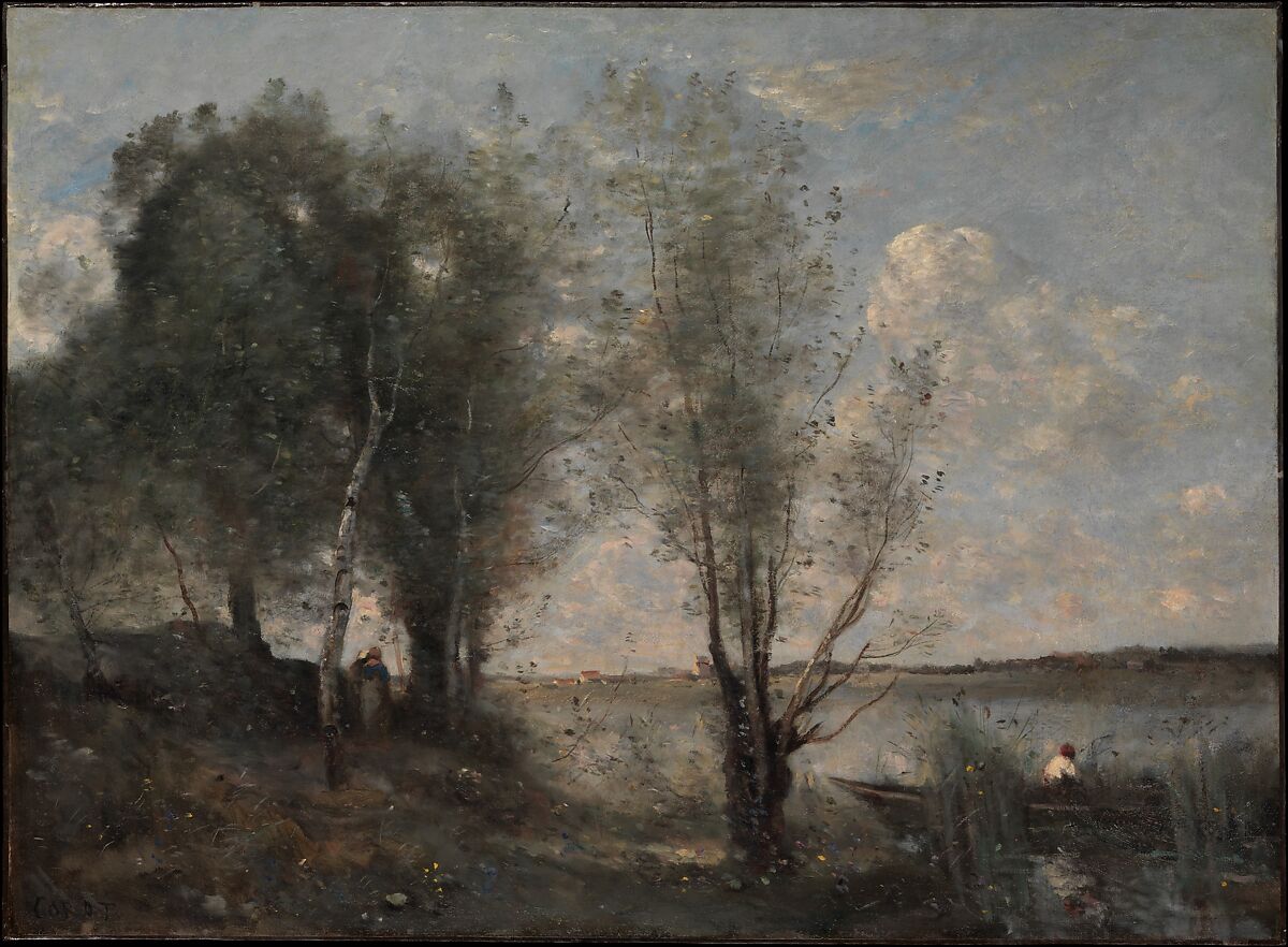 Camille Corot | Boatman among the Reeds | The Metropolitan Museum of Art