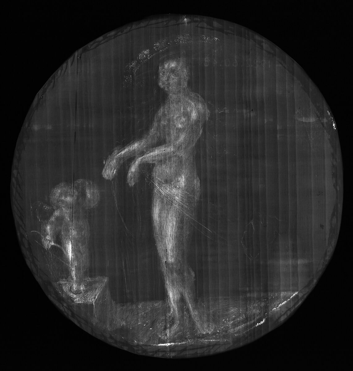 Venus and Cupid, Lucas Cranach the Elder (German, Kronach 1472–1553 Weimar), Oil on wood