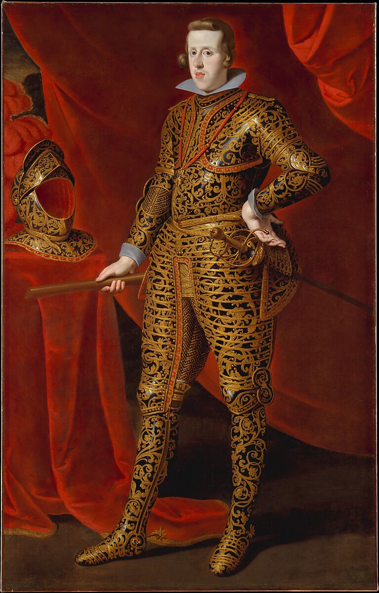 Philip IV (1605–1665) in Parade Armor, Gaspar de Crayer (Flemish, 1584–1669), Oil on canvas 