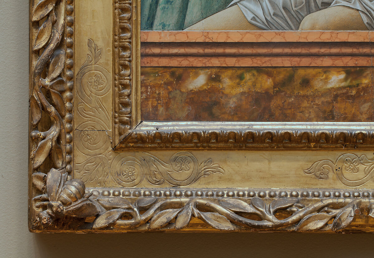 Pietà, Carlo Crivelli (Italian, Venice (?), active by 1457–died 1494/95 Ascoli Piceno), Tempera on wood, gold ground