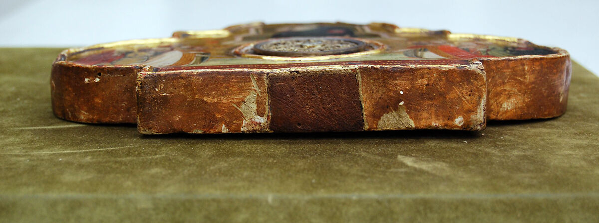 Christ Enthroned with Saints, Bernardo Daddi (Italian, Florence (?) ca. 1290–1348 Florence), Tempera on wood, gold ground