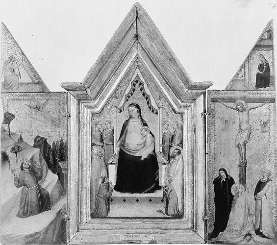 Madonna and Child Enthroned with Saints