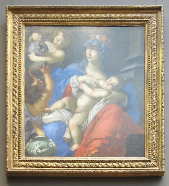 Charity, Cesare Dandini (Italian, Florence 1596–1657 Florence), Oil on canvas