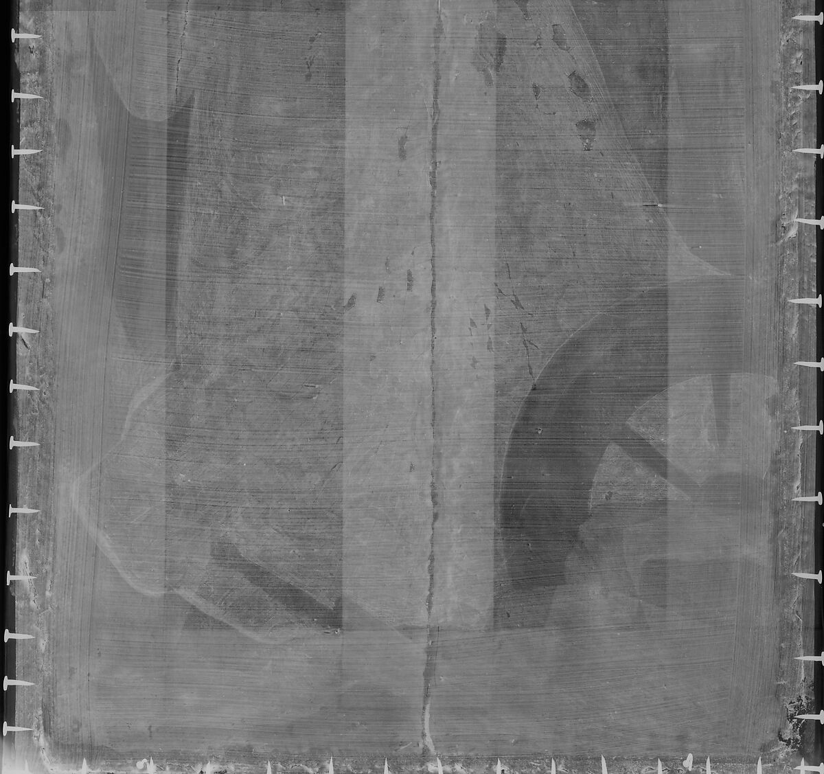 The Nativity with Donors and Saints Jerome and Leonard, Gerard David (Netherlandish, Oudewater ca. 1455–1523 Bruges), Oil on canvas, transferred from wood