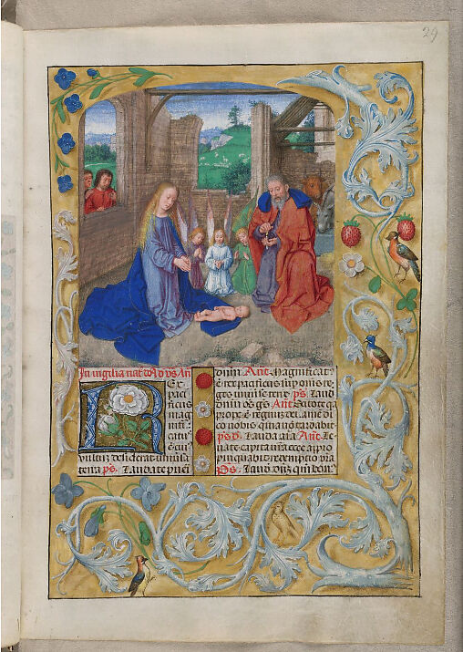 The Nativity, Gerard David (Netherlandish, Oudewater ca. 1455–1523 Bruges), Oil on wood