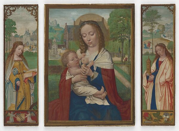 Virgin and Child, Gerard David (Netherlandish, Oudewater ca. 1455–1523 Bruges), Oil on wood
